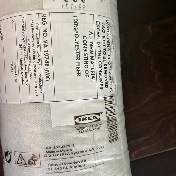 IKEA standard polyester pillow NIP - Picture 3 of 4